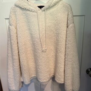 Ivory Sherpa Pullover